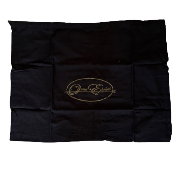 Onna Ehrlich Dark Chocolate Brown "Rachel" Shoulder Bag with Dust Bag - Picture 3 of 4